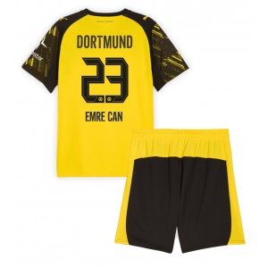 Fotbalové Dres Borussia Dortmund Emre Can #23 Dětské Domácí Oblečení 2025-26 Krátký Rukáv (+ trenýrky)